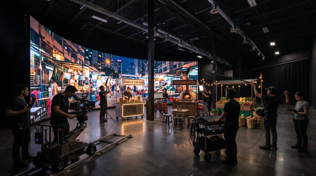 Wide view of the 40,000 sq ft Coquitlam production campus
