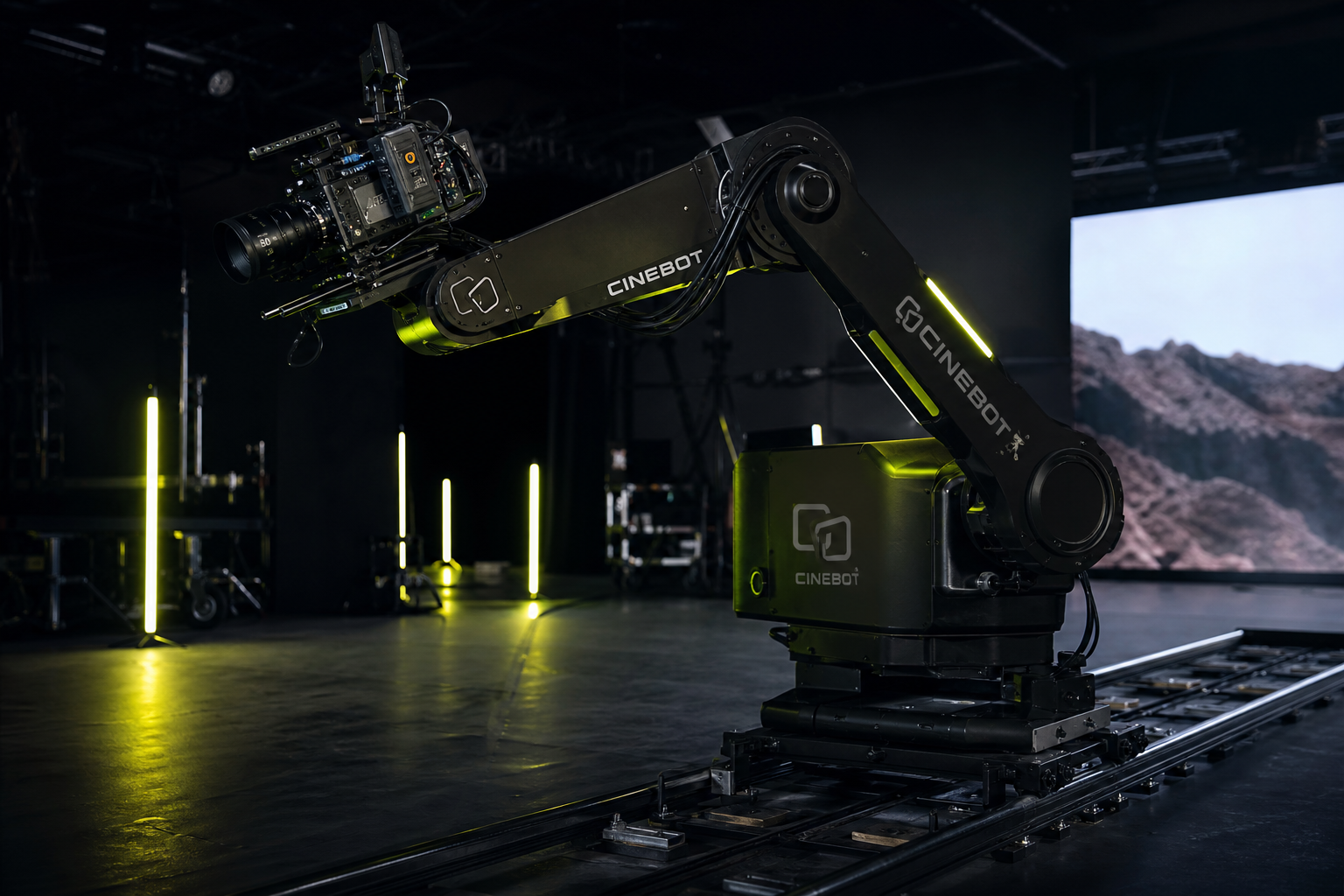 Motion capture and camera robotics on set