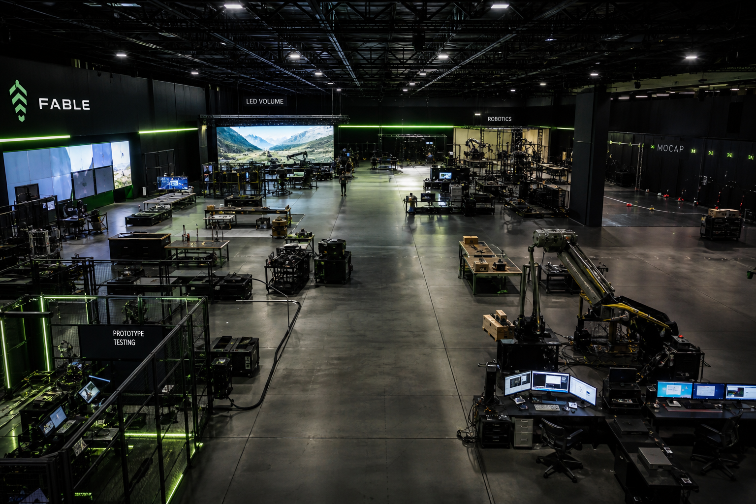 40,000 square foot Coquitlam AI R&D and virtual production campus
